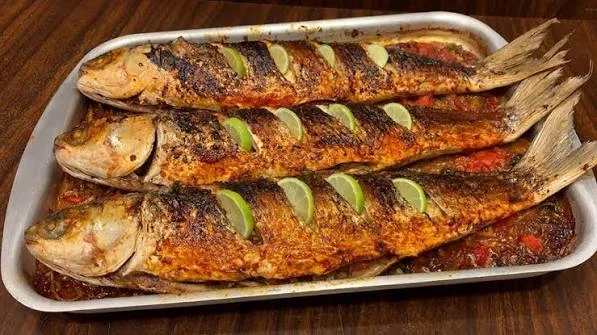 وجبة سمك بوري